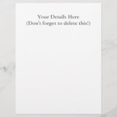 VICTORIAANS ENGLAND FLYER (Achterkant)