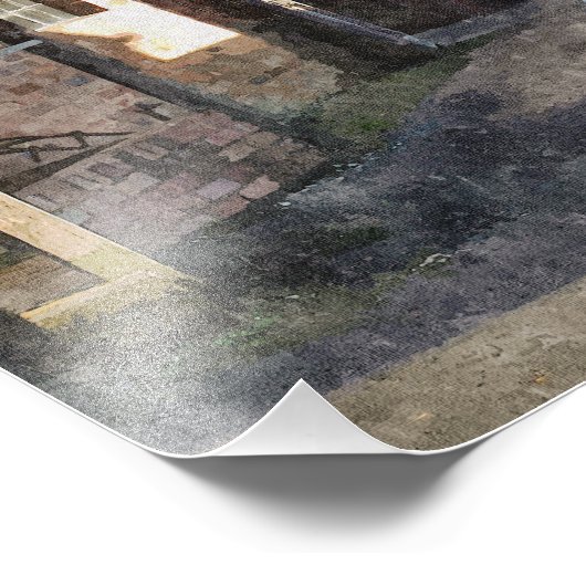 VICTORIAANS ENGLAND FOTO AFDRUK (Hoek)