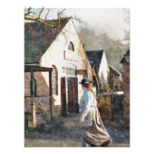 VICTORIAANS ENGLAND FOTO AFDRUK (Voorkant)