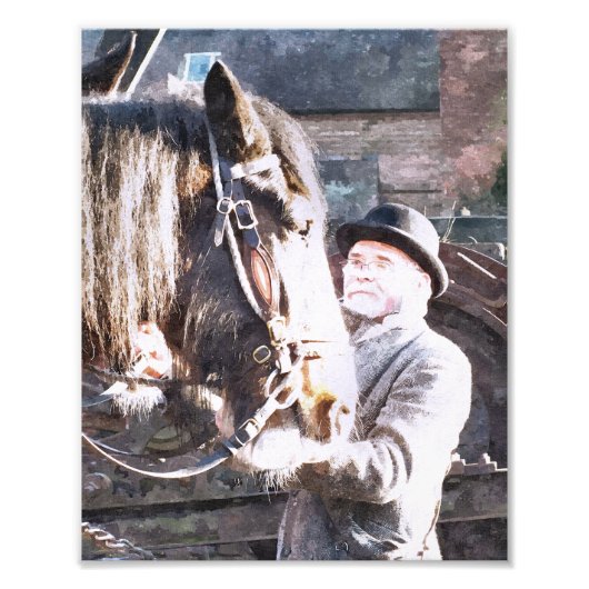 VICTORIAANS ENGLAND FOTO AFDRUK (Voorkant)