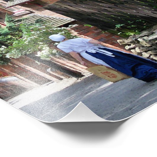 VICTORIAANS ENGLAND FOTO AFDRUK (Hoek)