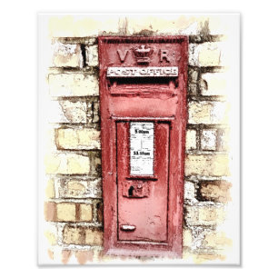 VICTORIAANS ENGLAND FOTO AFDRUK