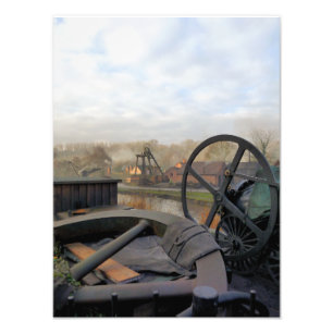 VICTORIAANS ENGLAND FOTO AFDRUK