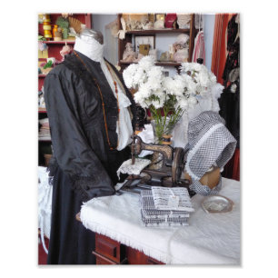 VICTORIAANS ENGLAND FOTO AFDRUK