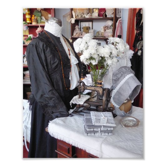 VICTORIAANS ENGLAND FOTO AFDRUK (Voorkant)