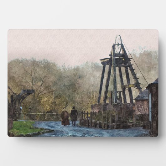 VICTORIAANS ENGLAND FOTOPLAAT (voorkant)