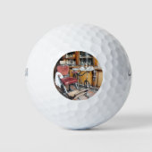 VICTORIAANS ENGLAND GOLFBALLEN (Voorkant)