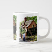 VICTORIAANS ENGLAND GROTE KOFFIEKOP (Rechts)