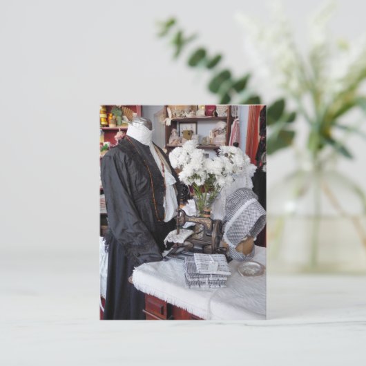 VICTORIAANS ENGLAND-INVITATIE (Staand voorkant)