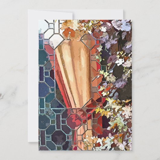 VICTORIAANS ENGLAND-INVITATIE (Voorkant)