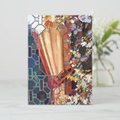 VICTORIAANS ENGLAND-INVITATIE (Staand voorkant)