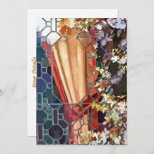 VICTORIAANS ENGLAND-INVITATIE (Voorkant / Achterkant)