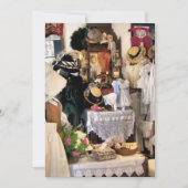 VICTORIAANS ENGLAND-INVITATIE (Voorkant)