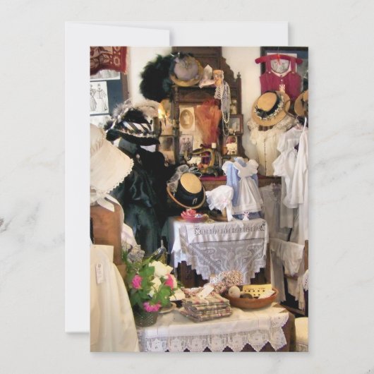 VICTORIAANS ENGLAND-INVITATIE (Voorkant)