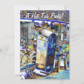 VICTORIAANS ENGLAND-INVITATIE (Voorkant)