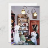 VICTORIAANS ENGLAND-INVITATIE (Voorkant / Achterkant)