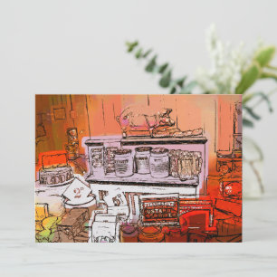 VICTORIAANS ENGLAND-INVITATIE