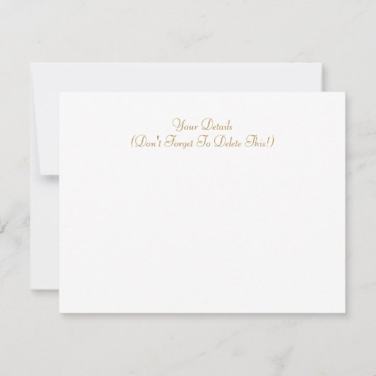 VICTORIAANS ENGLAND-INVITATIE (Achterkant)