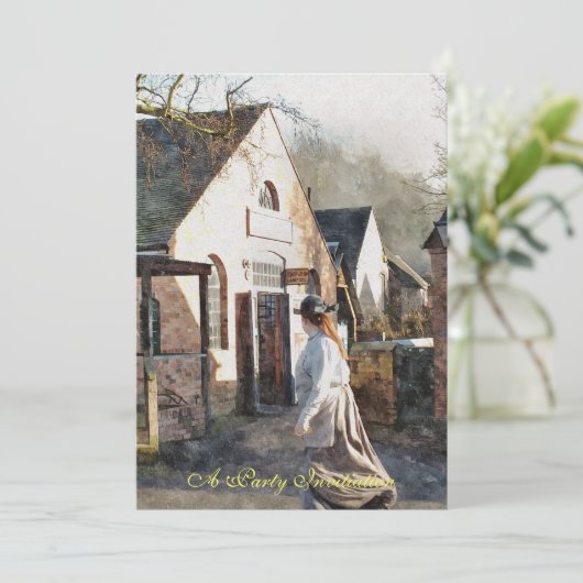 VICTORIAANS ENGLAND KAART (Staand voorkant)