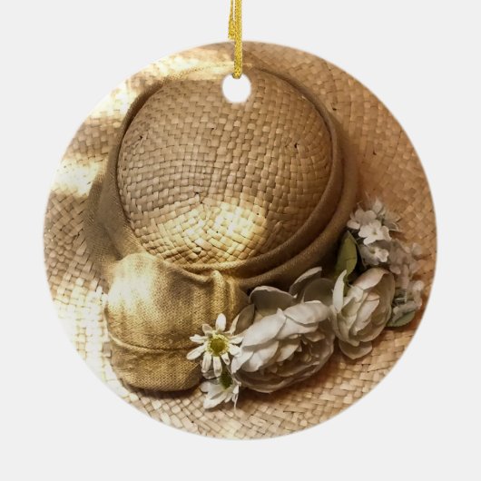 VICTORIAANS ENGLAND KERAMISCH ORNAMENT (Achterkant)