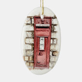 VICTORIAANS ENGLAND KERAMISCH ORNAMENT (Rechts)