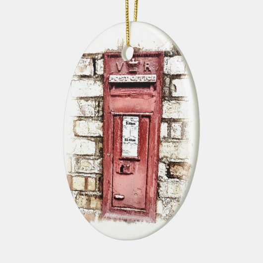 VICTORIAANS ENGLAND KERAMISCH ORNAMENT (Links)