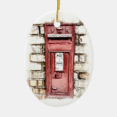 VICTORIAANS ENGLAND KERAMISCH ORNAMENT (Voorkant)