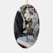 VICTORIAANS ENGLAND KERAMISCH ORNAMENT (Rechts)