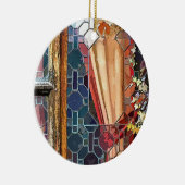 VICTORIAANS ENGLAND KERAMISCH ORNAMENT (Rechts)