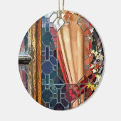 VICTORIAANS ENGLAND KERAMISCH ORNAMENT (Links)