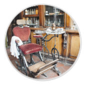 VICTORIAANS ENGLAND KERAMISCHE KNOP (Voorkant)