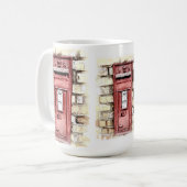 VICTORIAANS ENGLAND KOFFIEMOK (Voorkant links)