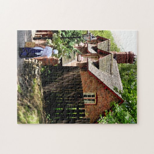 Victoriaans ENGLAND Legpuzzel (Horizontaal)