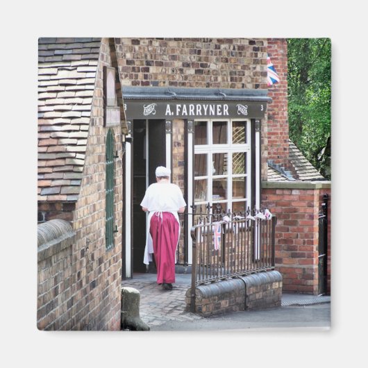 VICTORIAANS ENGLAND MAGNEET (Voorkant)