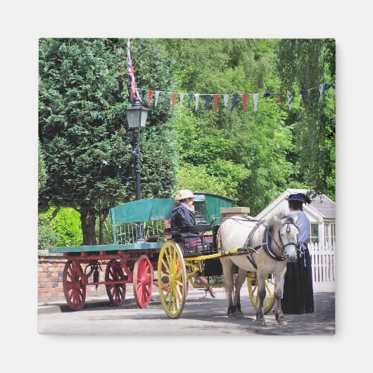 VICTORIAANS ENGLAND MAGNEET (Voorkant)