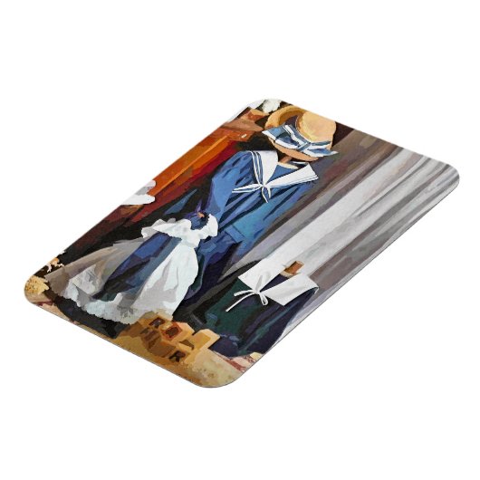 VICTORIAANS ENGLAND MAGNEET (Linkerzijde)