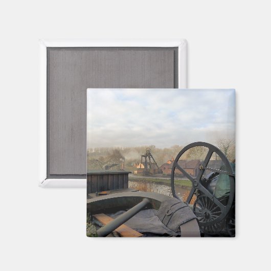 VICTORIAANS ENGLAND MAGNEET (Voorkant / Achterkant)