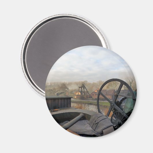 VICTORIAANS ENGLAND MAGNEET (Voorkant / Achterkant)