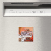 VICTORIAANS ENGLAND MAGNEET (Insitu (Vaatwasser))