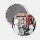 VICTORIAANS ENGLAND MAGNEET (Voorkant / Achterkant)