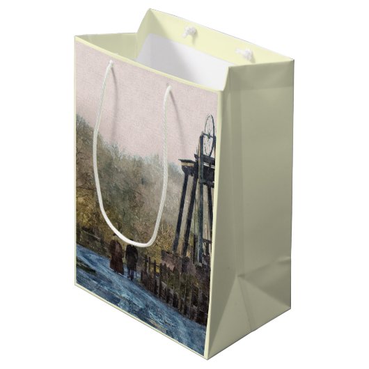 VICTORIAANS ENGLAND MEDIUM CADEAUZAKJE (Voorkant Gekanteld)