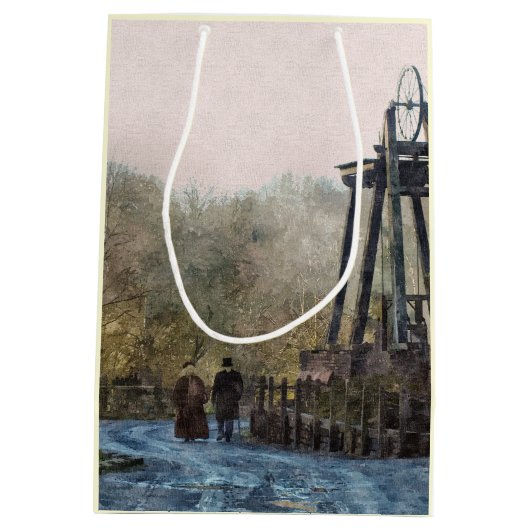 VICTORIAANS ENGLAND MEDIUM CADEAUZAKJE (Achterkant)