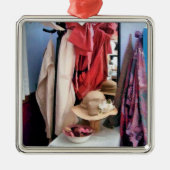 VICTORIAANS ENGLAND METALEN ORNAMENT (Voorkant)