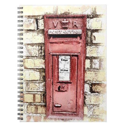 VICTORIAANS ENGLAND NOTITIEBOEK (Voorkant)