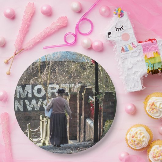 VICTORIAANS ENGLAND PAPIEREN BORDJE (Feest)