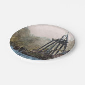 VICTORIAANS ENGLAND PAPIEREN BORDJE (Gekanteld)