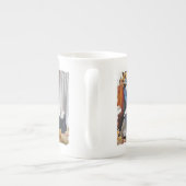 VICTORIAANS ENGLAND PORSELEIN KOP (Achterkant)