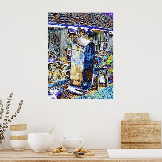 VICTORIAANS ENGLAND POSTER (Keuken)