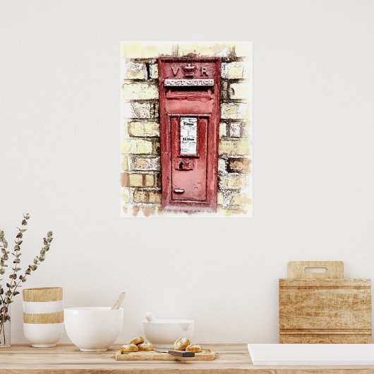 VICTORIAANS ENGLAND POSTER (Keuken)