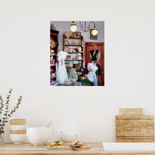 VICTORIAANS ENGLAND POSTER (Keuken)